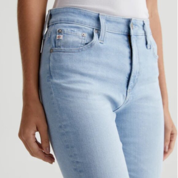AG-ed™ Mid-Rise Slim Straight Cropped Denim 31 - Picture 3 of 10